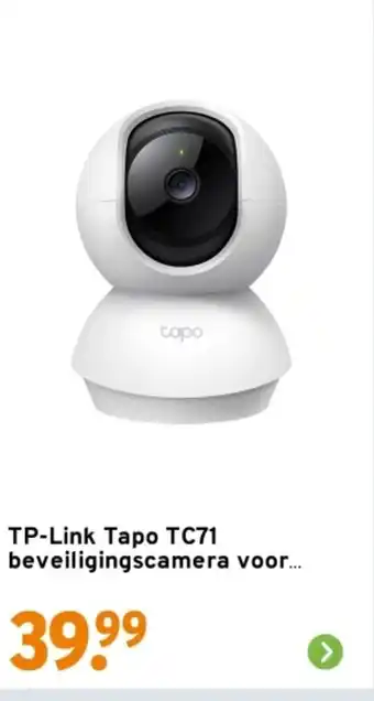 GAMMA TP Link Tapo TC71 beveiligingscamera voor aanbieding