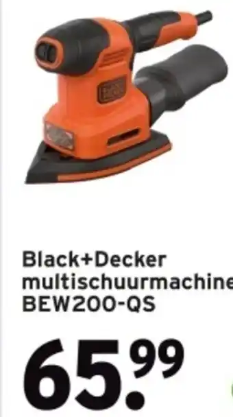 GAMMA Black+Decker multischuurmachine BEW200-QS aanbieding