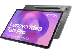 MediaMarkt Lenovo Idea Tab Pro + Pen Plus - 12.7 Inch 256 Gb Grijs Wifi aanbieding