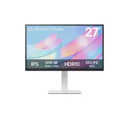 MediaMarkt LG Ultrafine 27us550-w.aeu - 27 Inch 3840 X 2160 (ultra Hd 4k) Ips-paneel In Hoogte Verstelbaar aanbieding