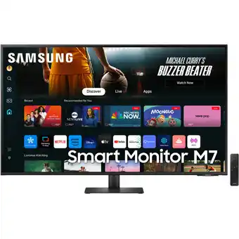 MediaMarkt Samsung Smart M7 - 43 Inch 3840 X 2160 (ultra Hd 4k) Va-paneel aanbieding