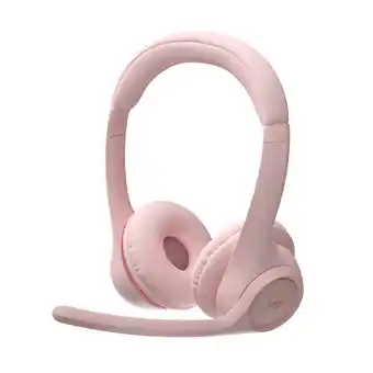 MediaMarkt Logitech Zone 300 Draadloze Headset Roze aanbieding