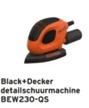 GAMMA Black+Decker detailschuurmachine BEW230-QS aanbieding