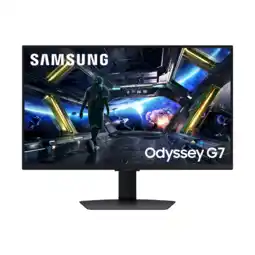 MediaMarkt Samsung Odyssey G7 Ls27dg702euxen - 27 Inch 3840 X 2160 (4k) 1 Ms 144 Hz aanbieding