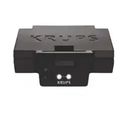 MediaMarkt Krups Fdk462 Iconic Tosti-apparaat Zwart aanbieding