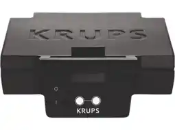 MediaMarkt Krups Fdk462 Iconic Tosti-apparaat Zwart aanbieding