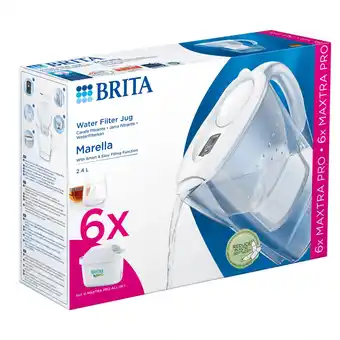 MediaMarkt Brita Marella Cool White + 6 Maxtra Pro aanbieding