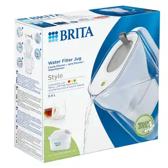 MediaMarkt Brita Waterfilterkan Style Cool Grey aanbieding