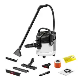 MediaMarkt Karcher Se 4 Stofzuiger Met Zak Wit aanbieding