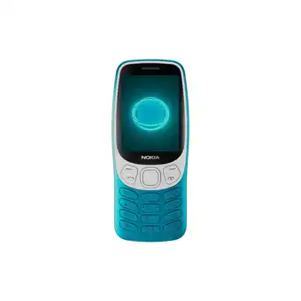 MediaMarkt Nokia Gsm 3210 4g Ds Blue - 128 Mb Blauw aanbieding