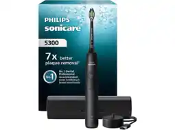 MediaMarkt Philips Sonicare 5300 Series Hx7101/02 Elektrische Tandenborstel Zwart aanbieding