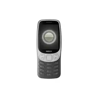 MediaMarkt Nokia Gsm 3210 4g Ds Black - 128 Mb Zwart aanbieding