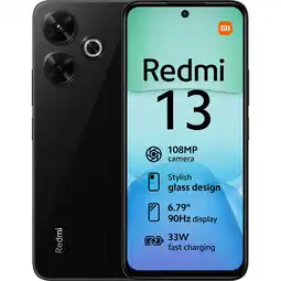 MediaMarkt Xiaomi Redmi 13 8gb/256gb - 256 Gb Zwart aanbieding