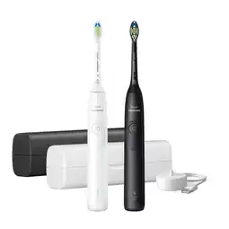 MediaMarkt Philips Sonicare 5300 Series Duopack Hx7109/01 Elektrische Tandenborstel Zwart En Wit aanbieding