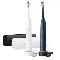 MediaMarkt Philips Sonicare 7100 Series Duopack Hx7429/01 Elektrische Tandenborstel Wit En Blauw aanbieding