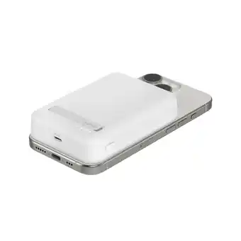 MediaMarkt Belkin Magsafe Compatible Powerbank 10k Qi2 Met Kickstand Wit aanbieding