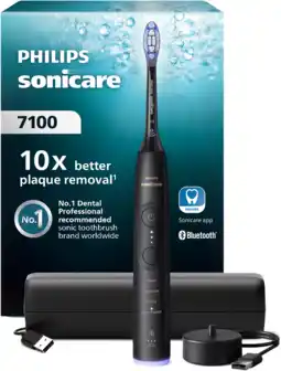 MediaMarkt Philips Sonicare 7100 Series Hx7421/01 Elektrische Tandenborstel Zwart aanbieding