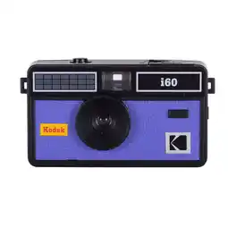 MediaMarkt Kodak I60 Analoge Retrocamera Met Flits Blauw aanbieding