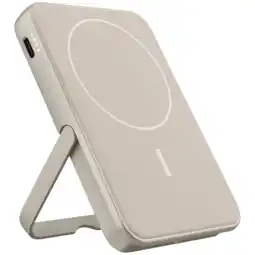 MediaMarkt Fresh 'n Rebel Magnet Wireless 5000 Mah Powerbank Silky Sand aanbieding