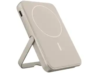 MediaMarkt Fresh 'n Rebel Magnet Wireless 5000 Mah Powerbank Silky Sand aanbieding