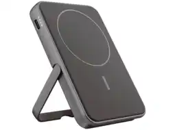 MediaMarkt Fresh 'n Rebel Magnet Wireless 5000 Mah Powerbank Storm Grey aanbieding