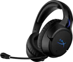 MediaMarkt Hyperx Cloud Flight Draadloze Gaming Headset - PS5 PS4 & Pc Zwart/blauw aanbieding