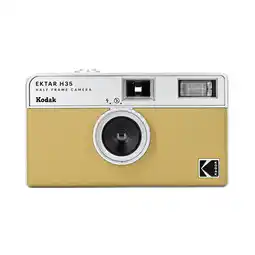 MediaMarkt Kodak Ektar H35 Analoge Retrocamera Met Flits Geel aanbieding