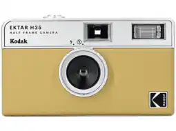 MediaMarkt Kodak Ektar H35 Analoge Retrocamera Met Flits Geel aanbieding