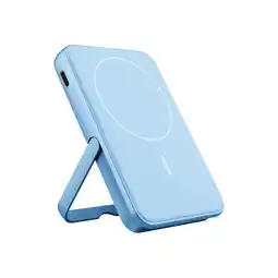 MediaMarkt Fresh 'n Rebel Magnet Wireless 5000 Mah Powerbank Vivid Blue aanbieding