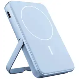 MediaMarkt Fresh 'n Rebel Magnet Wireless 5000 Mah Powerbank Vivid Blue aanbieding