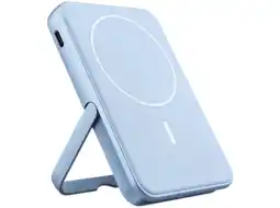 MediaMarkt Fresh 'n Rebel Magnet Wireless 5000 Mah Powerbank Vivid Blue aanbieding