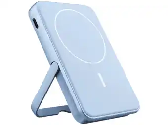 MediaMarkt Fresh 'n Rebel Magnet Wireless 5000 Mah Powerbank Vivid Blue aanbieding