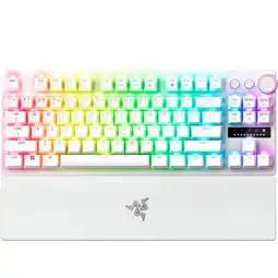 MediaMarkt Razer Huntsman V3 Pro Tenkeyless Bedraad Gamingtoetsenbord Wit aanbieding