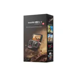 MediaMarkt Insta360 Bundle Ace Pro 2 Dual Battery Actioncam Zwart aanbieding