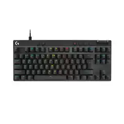 MediaMarkt Logitech G Pro X Tkl Rapid Rgb Verlichting Bedraad Gamingtoetsenbord Zwart aanbieding