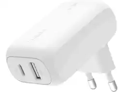 MediaMarkt Belkin Boost Charge 42w - 30w Usb-c Pd 12w Usb-a Dual Wall Charger Wit Thuislader aanbieding