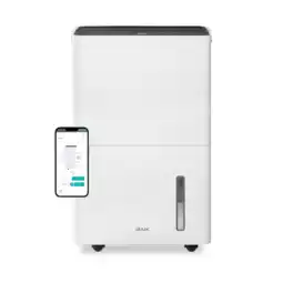 MediaMarkt Duux Bora 20l Smart Luchtontvochtiger Incl Laundry Mode Wit aanbieding