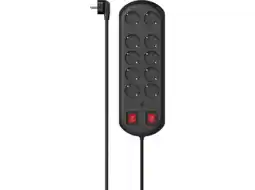 MediaMarkt Hama 223164 Stekkerdoos 10-voudig Zwart aanbieding