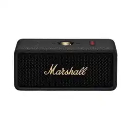 MediaMarkt Marshall Emberton Iii Speaker Bt Black And Brass Bluetooth-speaker Zwart aanbieding