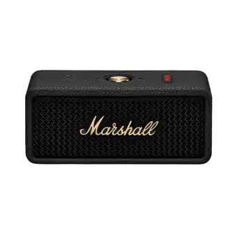 MediaMarkt Marshall Emberton Iii Speaker Bt Black And Brass Bluetooth-speaker Zwart aanbieding