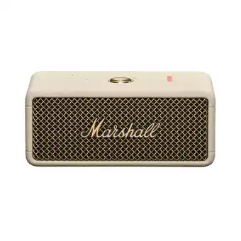 MediaMarkt Marshall Emberton Iii Speaker Bt Cream Bluetooth-speaker Wit aanbieding