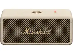 MediaMarkt Marshall Emberton Iii Speaker Bt Cream Bluetooth-speaker Wit aanbieding