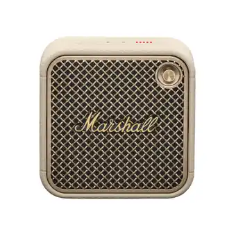 MediaMarkt Marshall 399524 Willen Ii Speaker Bt Cream Bluetooth-speaker Wit aanbieding