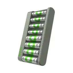 MediaMarkt GP Usb-lader E821u 4x850aaa/4x2100aa Batterijoplader aanbieding