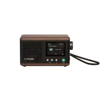 MediaMarkt Pure Classic Mini Dab Radio Walnoot aanbieding