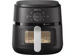 MediaMarkt Philips Na221/00 4.2l 2000 Serie Heteluchtfriteuse Zwart aanbieding