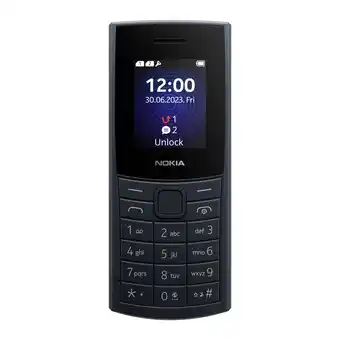 MediaMarkt Nokia 110 4g - 128 Mb Blauw Met Lyca-simkaart aanbieding