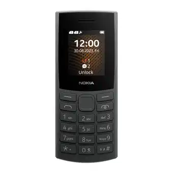 MediaMarkt Nokia 105 4g - 128 Mb Grijs Met Lyca-simkaart aanbieding