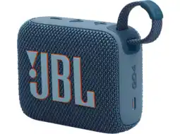 MediaMarkt JBL Go 4 Bluetoothspeaker Blauw aanbieding