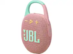 MediaMarkt JBL Clip 5 Bluetoothspeaker Roze aanbieding
